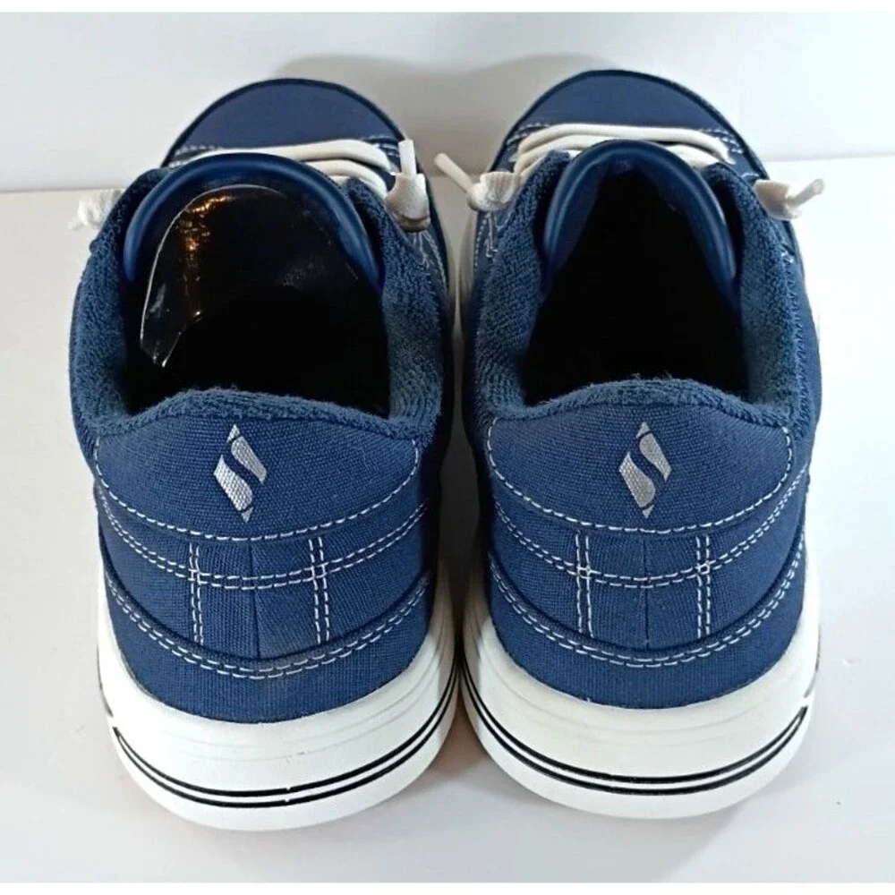 Skechers Arch Fit Arcata Slip On Sneakers Navy Women's Size 7 Arch Support